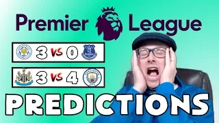 My Premier League Predictions Week 14
