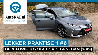 De nieuwe Toyota Corolla Sedan (2019) - Lekker Praktisch #6 - AutoRAI TV