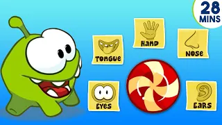 Learn With Om Nom - Learn Five Senses | Funny Cartoons For Kids By HooplaKidz TV