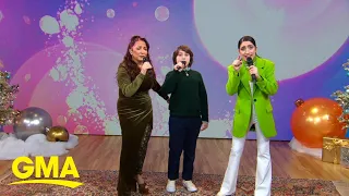 Gloria, Sasha and Emily Estefan preview 'Estefan Family Christmas'