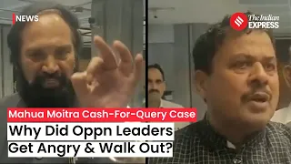 Cash For Query Case: Angry Opposition MPs Walk Out Over Questions Asked To Mahua Moitra