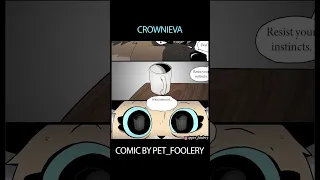 Teen Pixie Has Cat Instincts | Pixie and Brutus Comic by Pet_foolery #comicdub #shorts