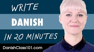 1 Hour to Improve Your Danish Writing Skills