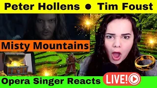 Opera Singer Reacts to Peter Hollens feat. Tim Foust - Misty Mountains - Ready for Halloween? 👻🦇🎃