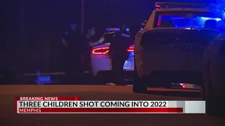 3 children shot in Memphis on New Year's 2022