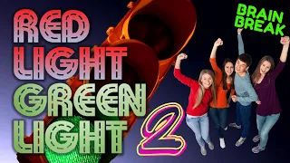 RED LIGHT GREEN LIGHT 2 BRAIN BREAK Exercise break Gonoodle alternative, Would You Rather Just Dance