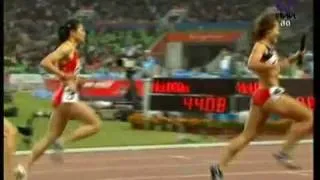 Asian Games 2010 - ไทยได้เหรียญทองวิ่งผลัดหญิง