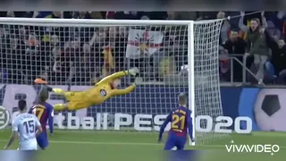 Barca fans gathered outside the Camp Nou as Messi leaves the club