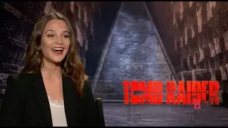 Alicia Vikander Interview - Tomb Raider