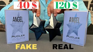 Fake vs Real Mugler Angel Elixir EDP Perfume 50 ml