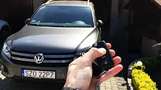 Volkswagen Tiguan 5N folding mirrors activation