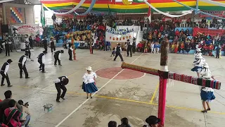 Concurso nacional de danza y poesia magisterio rural de Bolivia