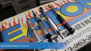 How To Measure Shocks - One Minute Monday by EATON Detroit Spring