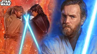 The ONLY Reason Obi-Wan Beat Anakin (Obi-Wan’s Secret) - Star Wars Explained