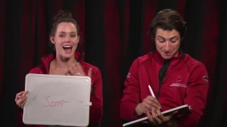 Newlywed Game: Tessa Virtue / Scott Moir