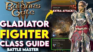 SAVAGE Fighter Class Guide For Baldur's Gate 3! - (Baldurs Gate 3 Fighter Build Guide)