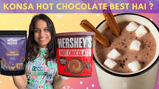 Trying ALL Hot Chocolate 😱😱 | Which is the Best Hot Chocolate Mix 🤤 | Simple Hot Chocolate Recipe