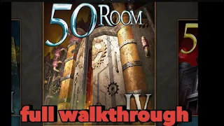 Room escape : 50 rooms IV full walkthrough