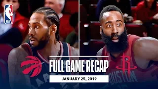 Full Game Recap: Raptors vs Rockets | Kawhi & Harden Duel In Houston