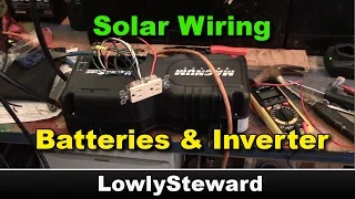 How to Wire an Inverter and Battery Bank for Solar