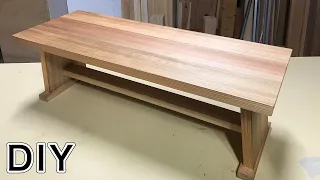 【Wood Working DIY#2】Makes a universal desk by Japanese Carpenter