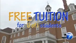 University of Illinois announces free tuition for some students