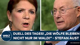 DUELL DES TAGES: Wölfe schießen oder schützen? "Sie bleiben nicht nur im Wald!" - Aust I WELT