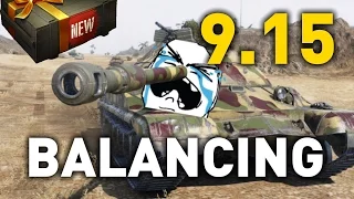 World of Tanks || 9.15 Balance Changes