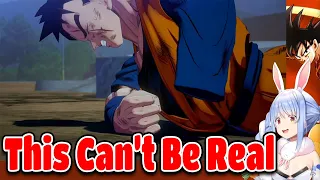 Pekora Sad Reactions To Gohan Loses His Arm Cutscene In Dragon Ball Z Kakarot【ENG SUB】