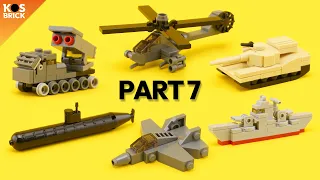 Lego Military Mini Vehicles - Part 7 (Tutorial)