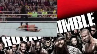 Roman Reigns Wins the WWE Royal Rumble 2015 and The Rock Returns   REAL VIDEO