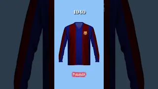 Las camisetas de cada decada - Version Fc Barcelona ✨