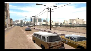 High speed chase of a Volkswagen Kombi in Havana Cuba in the game Driver 2 - Part 1