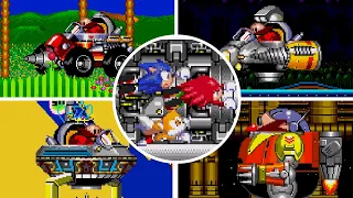 Sonic The Hedgehog 2 Heroes - All Bosses & Ending (No Damage)