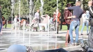 Официальное видео фонтана в Парке Горького в Казани (Дневная съемка)/Fountain Russia