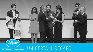 Closing ceremony -Un certain regard- (en) Cannes 2015