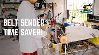 Making a belt sander at home to make even more diy projects