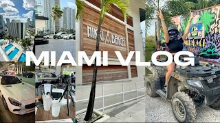 72 HOURS IN MIAMI🌴:I like outta town| Luxury Hotel,Luxury Car,ATV,Nikki Beach,Eating out + more.