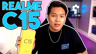 realme C15 - UNBOXING & FULL REVIEW GRABE BATTERY & SULIT NA SULIT SA PRESYO