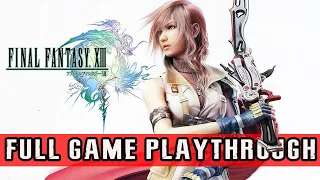 FINAL FANTASY 13 (2009) - 100% FULL GAME | Gameplay Movie Walkthrough【FULL HD】