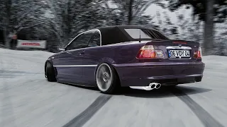 BMW E46 İLE KARLI ANKARA ELMADAĞ YOLUNDA DRİFT / ASSETTO CORSA