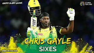 CHRIS GAYLE SIXES | #CPL #CricketPlayedLouder #BiggestPartyInSport