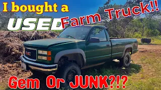 OBS GMC k2500 FARM TRUCK? Will it live to work another day?