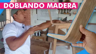 Increíble técnica para doblar madera fácilmente #elmueblemoderno