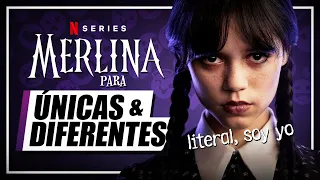 MERLINA: Otra Serie MEDIOCRE de NETFLIX │ ¿Tim Burton hizo Esto?