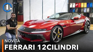 FERRARI 12CILINDRI: dal vivo con l’ultimo bolide di Maranello