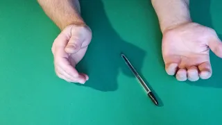 Магическая ручка карандаш фокус ловкость рук. Magic pen pencil focus sleight of hand