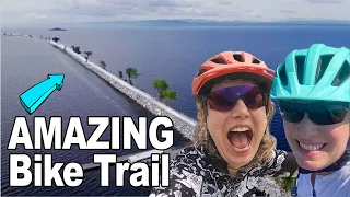 America's Most UNIQUE Bike Ride: Island Line Rail Trail