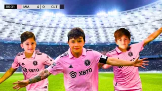You Won't Believe How Good MESSI's KIDS (Thiago, Mateo and Ciro) Has Become at INTER MIAMI!