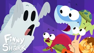 Happy Halloween, Finny! | Finny The Shark | Cartoon For Kids